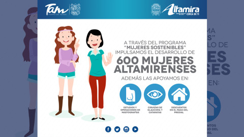 Ayuntamiento apoya con programa “Mujeres sostenibles"