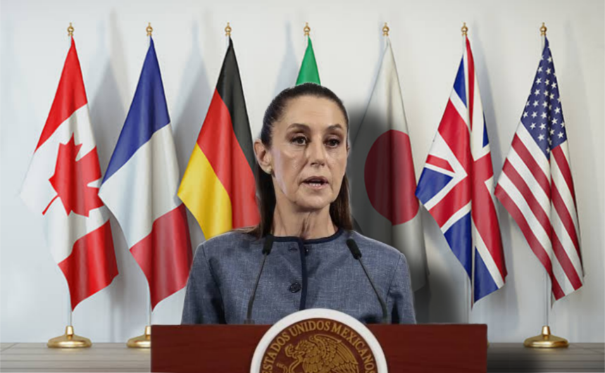 Sheinbaum asistirá a la cumbre del G7 en Canadá; prevé reunión con Trump