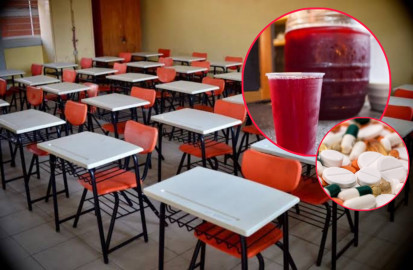 Estudiantes dan positivo a anfetaminas tras beber agua de jamaica en celebración del Día del Niño