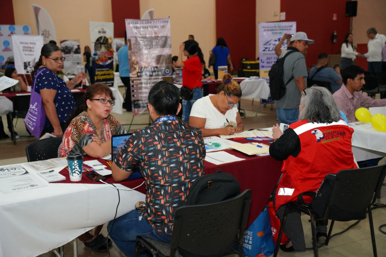 Impulsan desarrollo económico en Nuevo Laredo con la Feria nNcional de Empleo para Grupos Vulnerables 2025