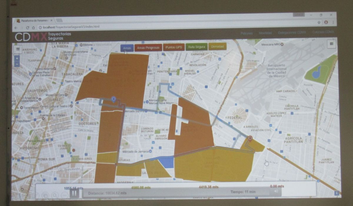 Software de identificación de rutas seguras ante delitos es desarrollado