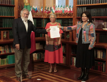 Toma protesta Fabiola Alanís como nueva titular de Conavim