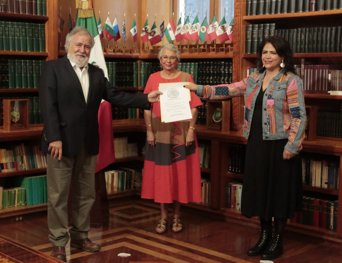 Toma protesta Fabiola Alanís como nueva titular de Conavim