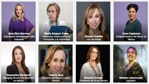 Ellas son las 100 mujeres mexicanas más poderosas del 2020, según la revista Forbes