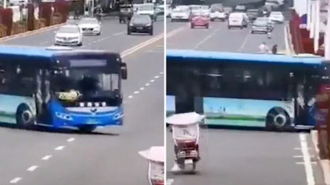 Al menos 21 muertos y 15 heridos al caer un autobús con estudiantes a un embalse en China