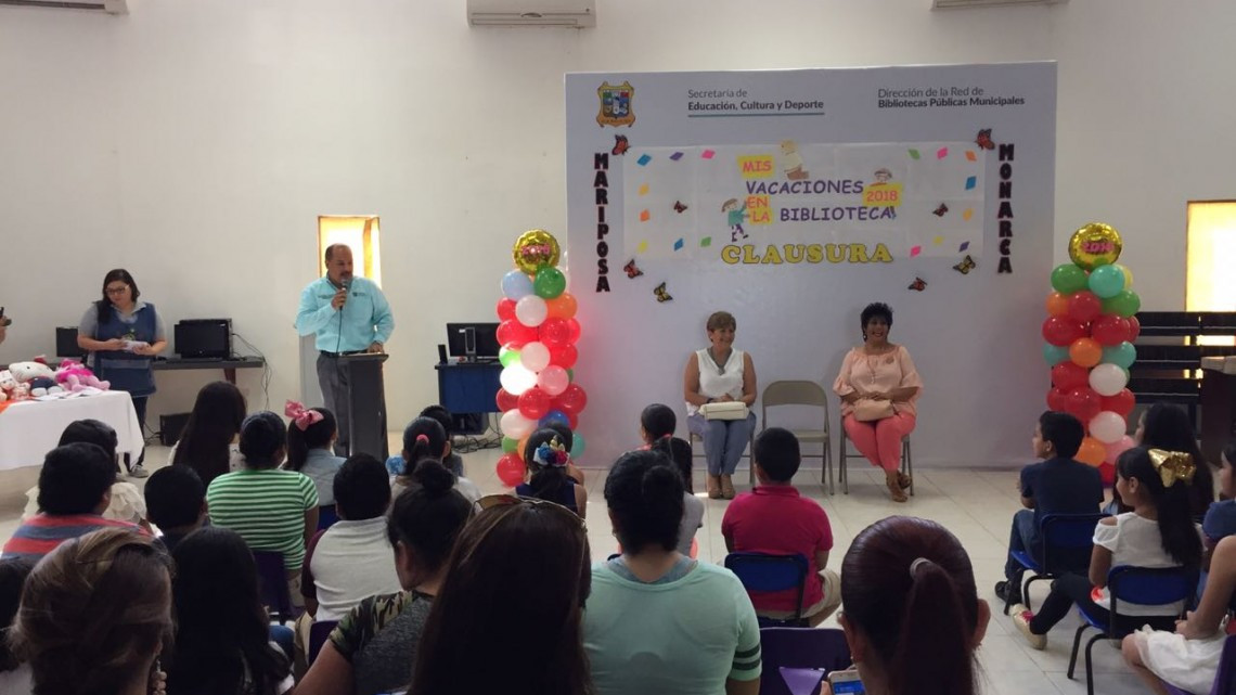 Clausuran con éxito mis vacaciones en la biblioteca