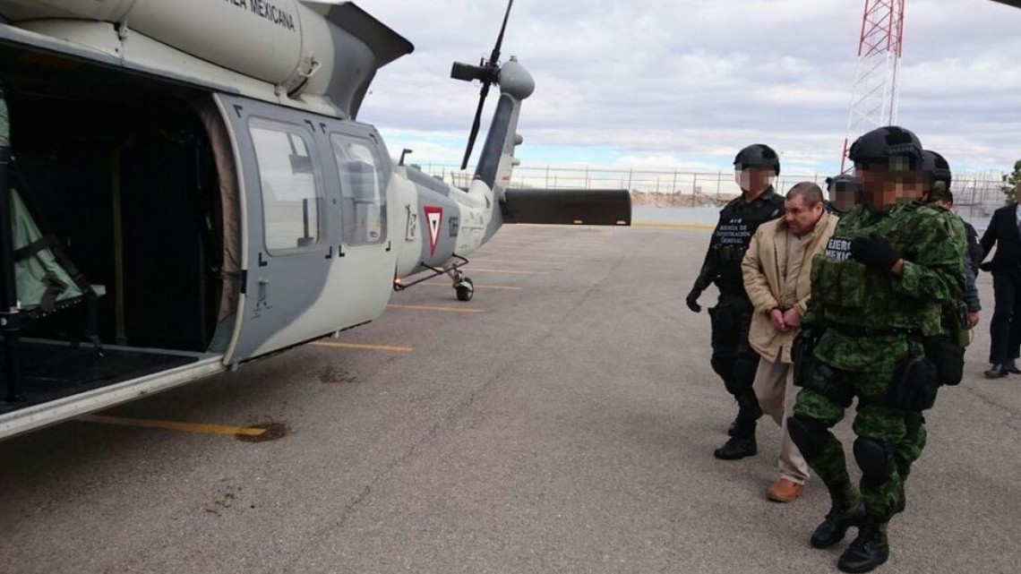 Fotogalería del Chapo Guzmán en Estados Unidos