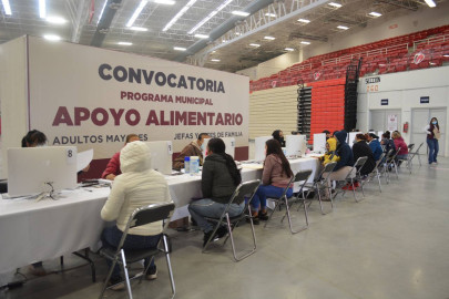 Con transparencia, Gobierno Municipal registra ciudadanos para apoyo alimentario