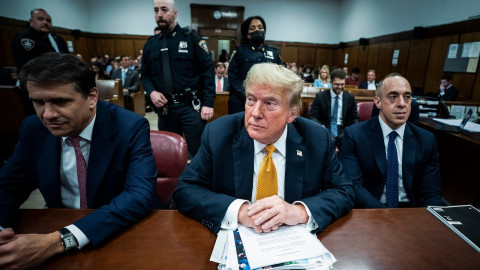 Donald Trump solicita a la Corte Suprema cancelar su sentencia en caso en Nueva York