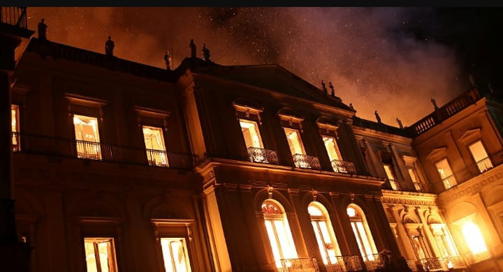 Las tesoros perdidos tras el incendio en el Museo Nacional de Brasil