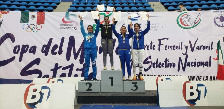 Cinco medallas para esgrimistas en Selectivo Nacional