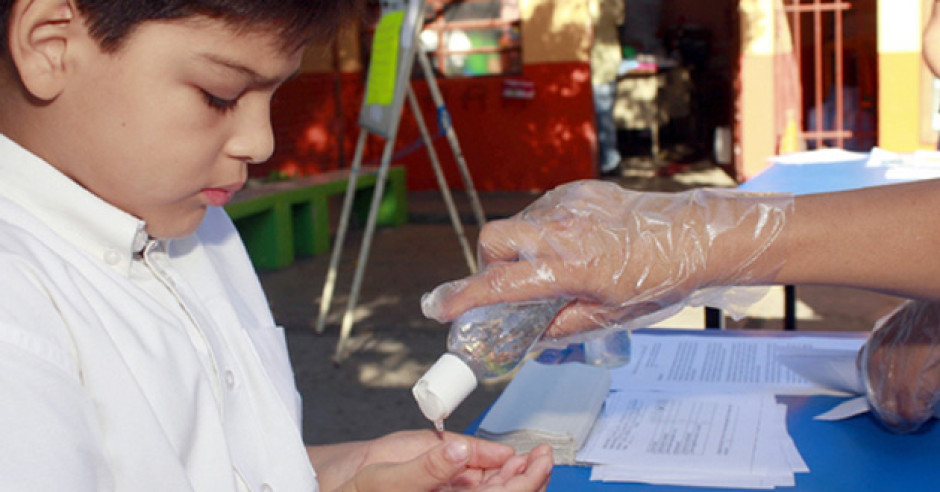 Instalan filtros para detectar síntomas de influenza en escuelas de Altamira 