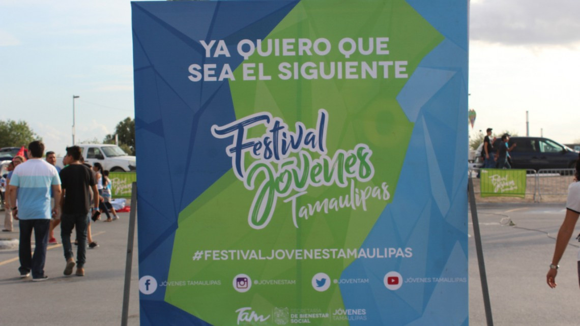 Un éxito Festival Jóvenes Tamaulipas en Reynosa