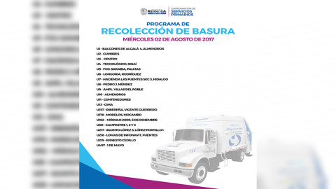 Programa de recolección de basura