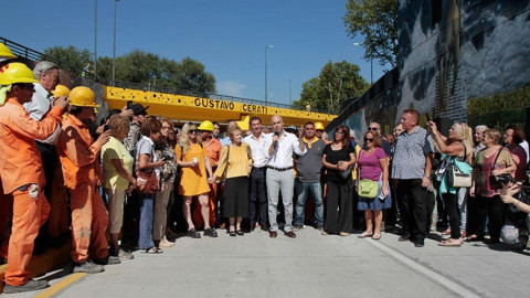 Inauguran en Buenos Aires un desnivel dedicado a Cerati
