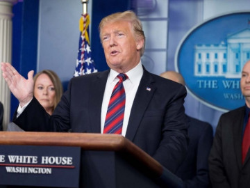 Trump se defiende de rumores sobre juicio político