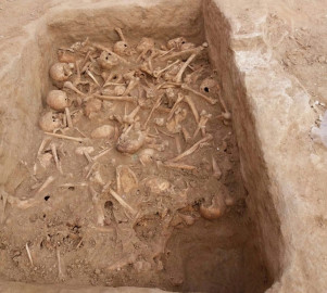 Descubren fosa con 90 cráneos humanos en Madrid