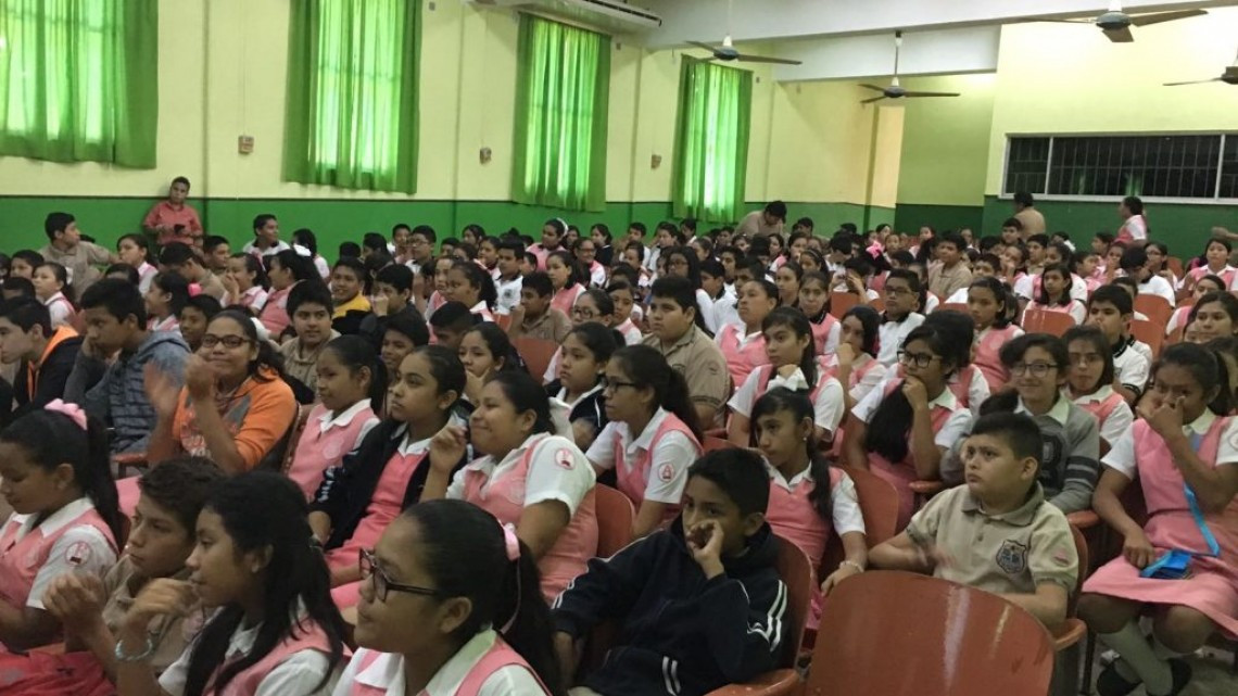 Promueven la cultura ecológica entre estudiantes en Madero