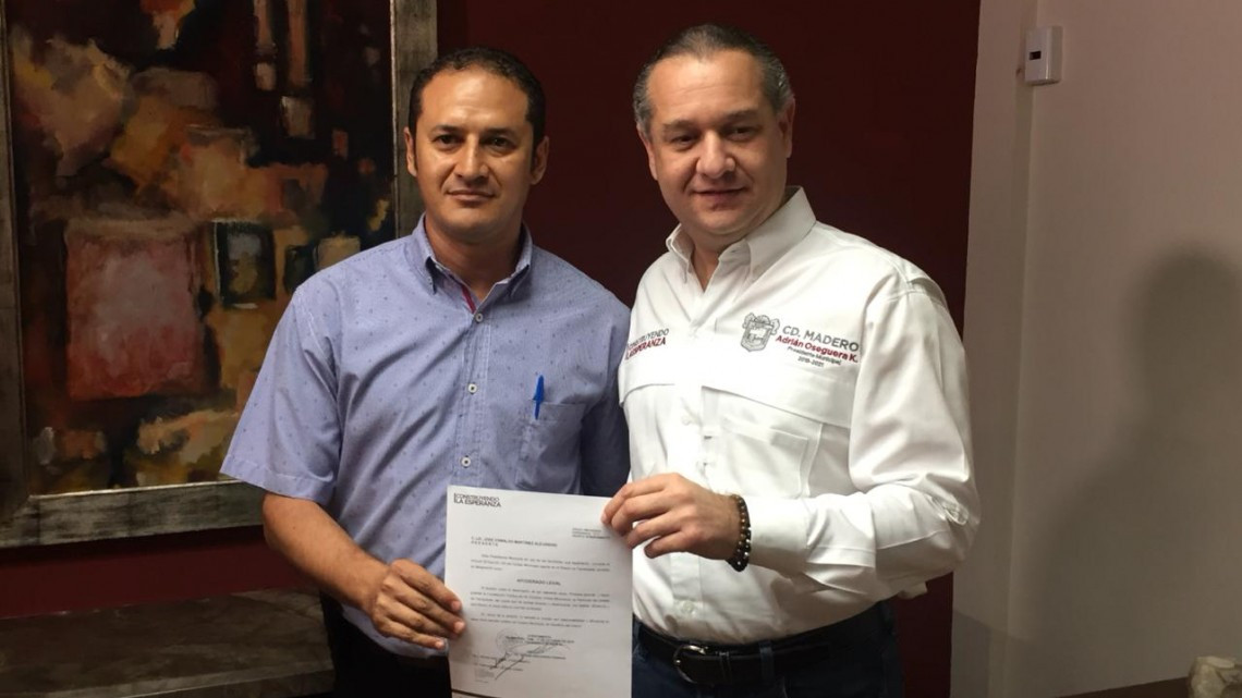 Sustituyen Secretarías por Direcciones en Madero