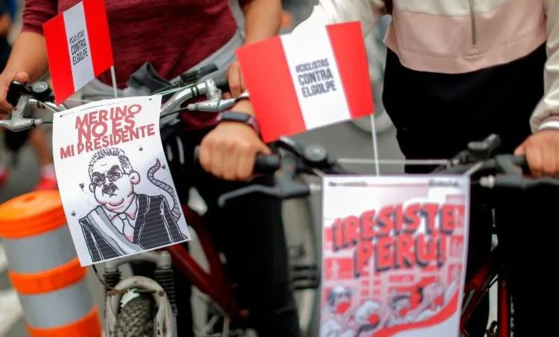 Presidente Interino de Perú, Manuel Merino dimite del puesto