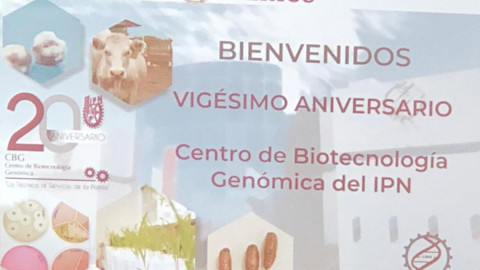 Celebran 20 años del Centro de Biotecnología Genómica