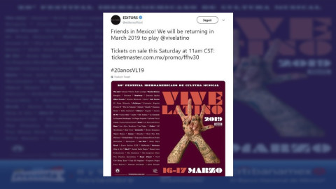 Éste es el cartel del Vive Latino 2019