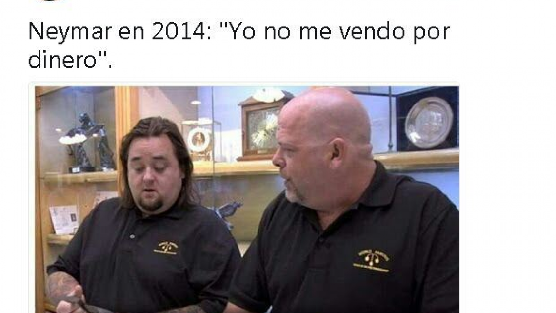 Los mejores memes del adiós de Neymar