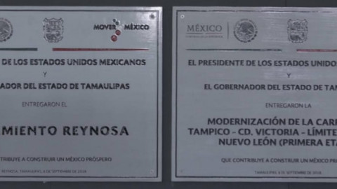 EPN  inaugura  Libramiento Sur II y primera etapa de Tampico-Ciudad Victoria