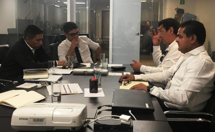 Sostiene alcalde reunión con Román Meyer, titular  de SEDATU