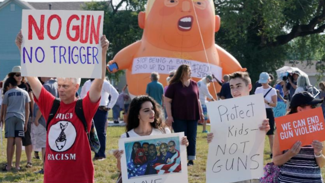 Trump llega a Dayton, Ohio