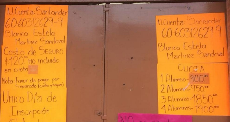 Llama CREDE a directivos, no condicionar papelería a padres de familia