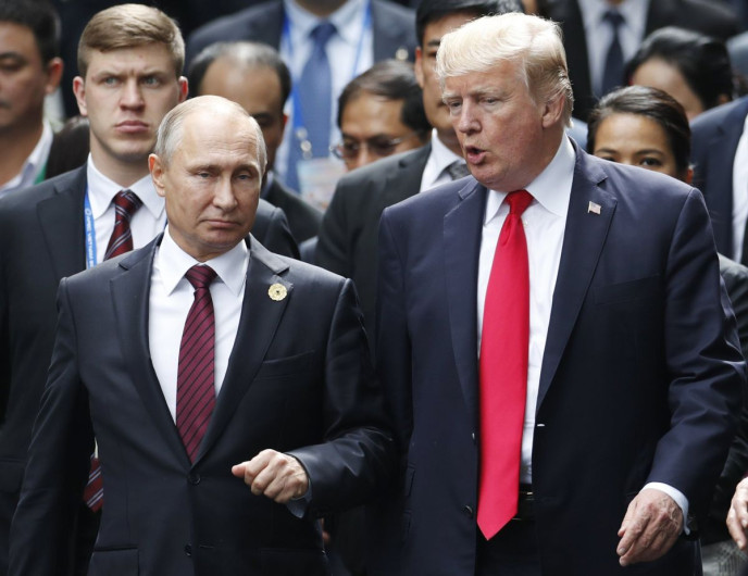 Trump felicita a Putin por su reelección