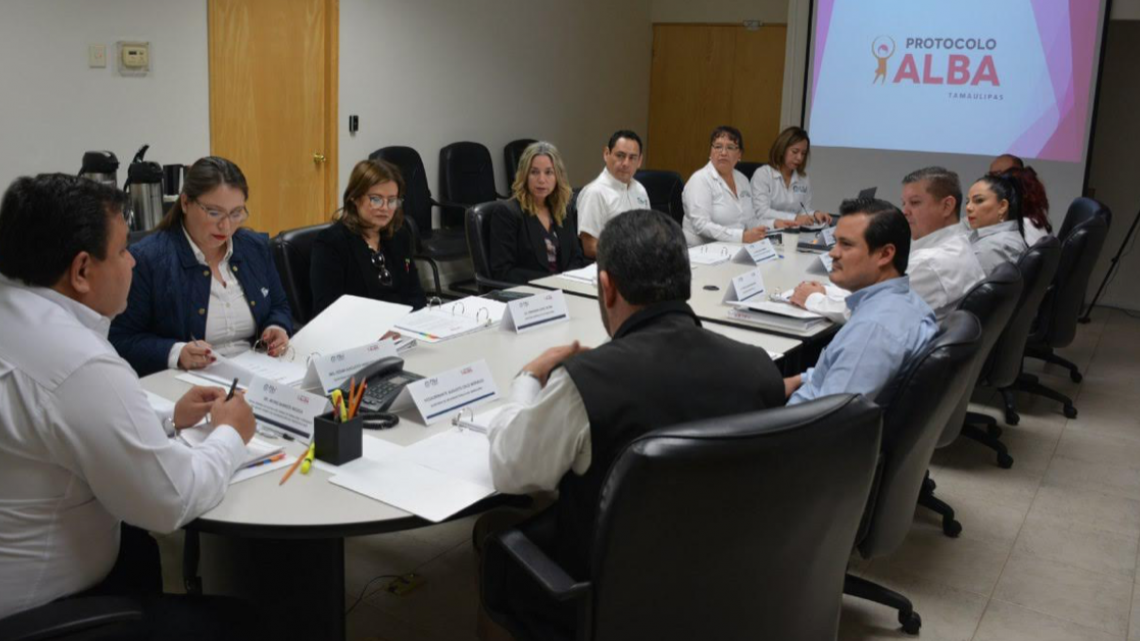 Instala Fiscalía de Tamaulipas Grupo Técnico de Protocolo Alba