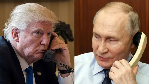 Putin condena el ataque israelí en una conversación telefónica con Trump