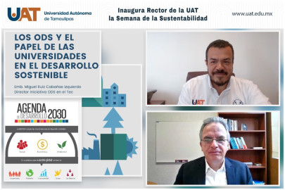 Inaugura Rector de la UAT la Semana de la Sustentabilidad 