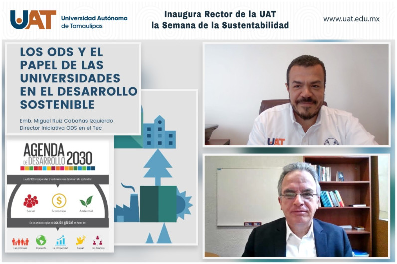 Inaugura Rector de la UAT la Semana de la Sustentabilidad 