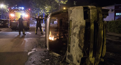 Detienen a 19 personas durante protestas en Francia