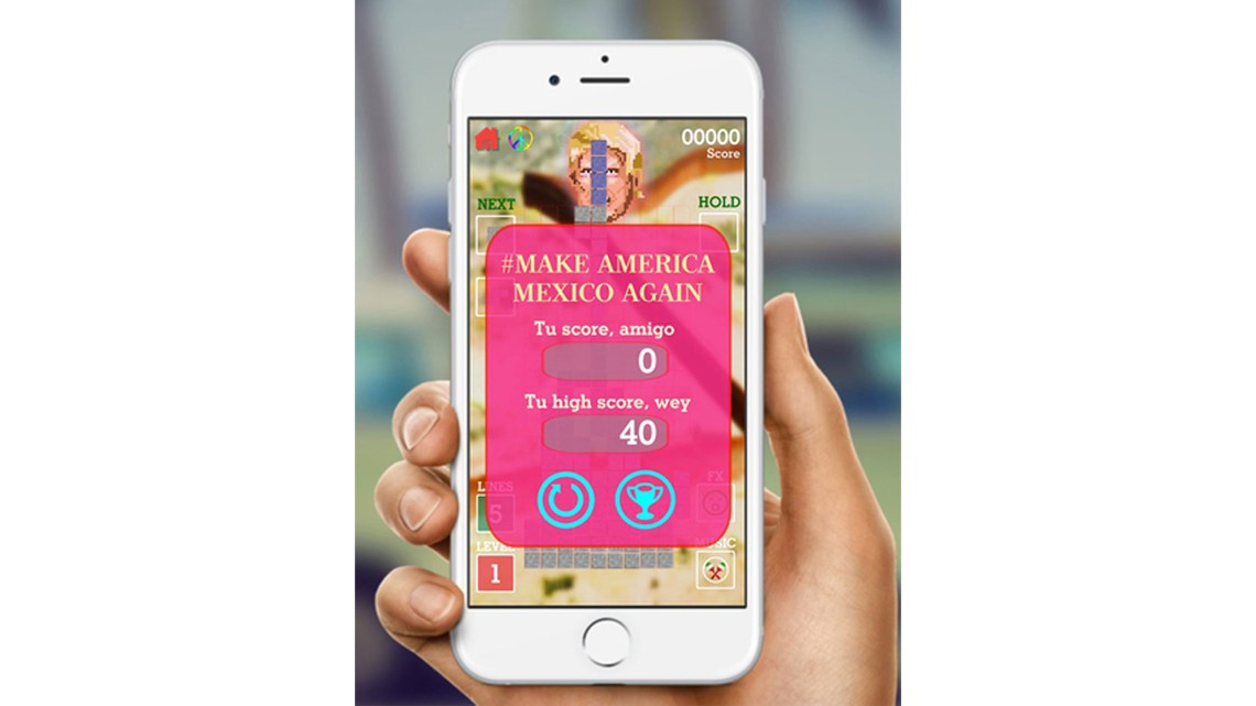 StopTheWall, el juego para detener el muro