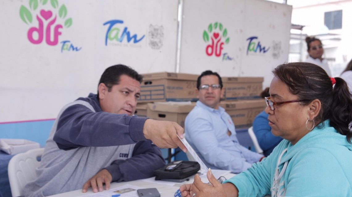 DIF Tamaulipas continúa con programa "Abrazando Familias"
