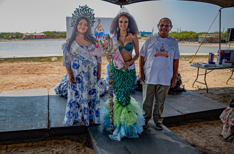 Inaugura Alcalde Dr. Rubén Sauceda el 3er Festival del Pescador en el poblado Higuerillas