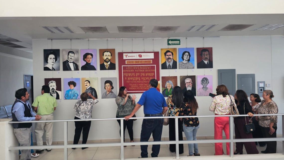 Inauguran galería y nueva exposición del programa “Personajes que dan nombre a nuestras escuelas”