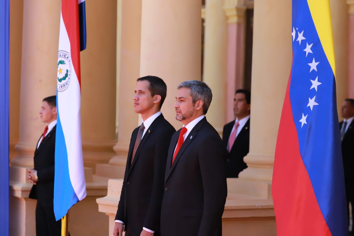 Presidente paraguayo ratifica apoyo a Juan Guaidó