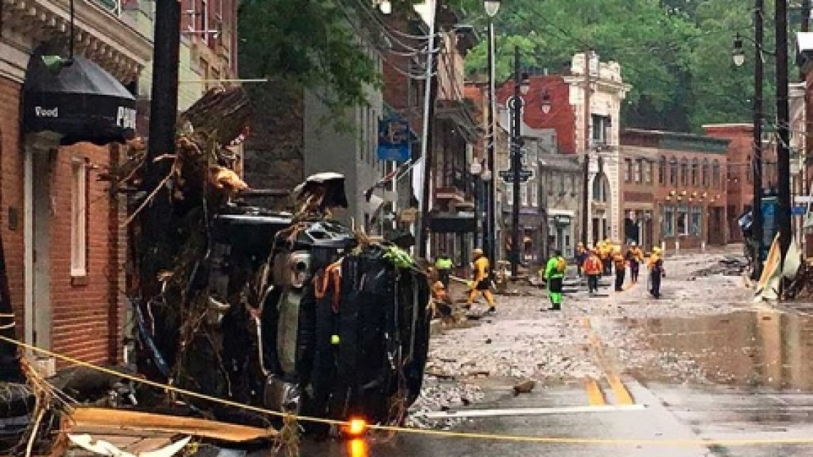 Maryland EU sufre de los embates de tormenta