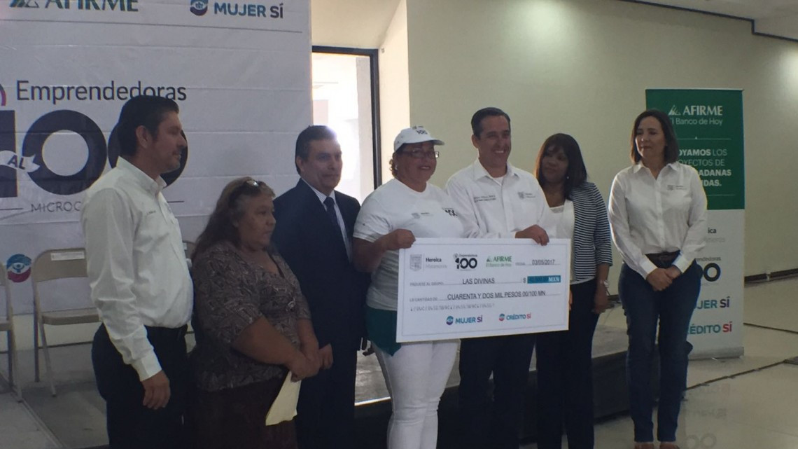 Matamoros apoya con más de 2 mdp a mujeres emprendedoras