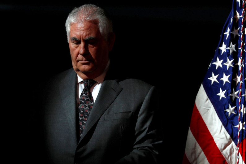 Desconoce Tillerson razón de su despido