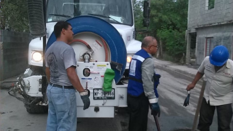 Atención efectiva de COMAPA a líneas de drenaje