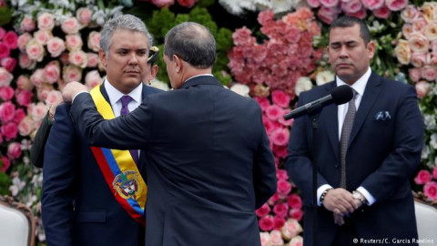 Iván Duque toma protesta de la presidencia de Colombia