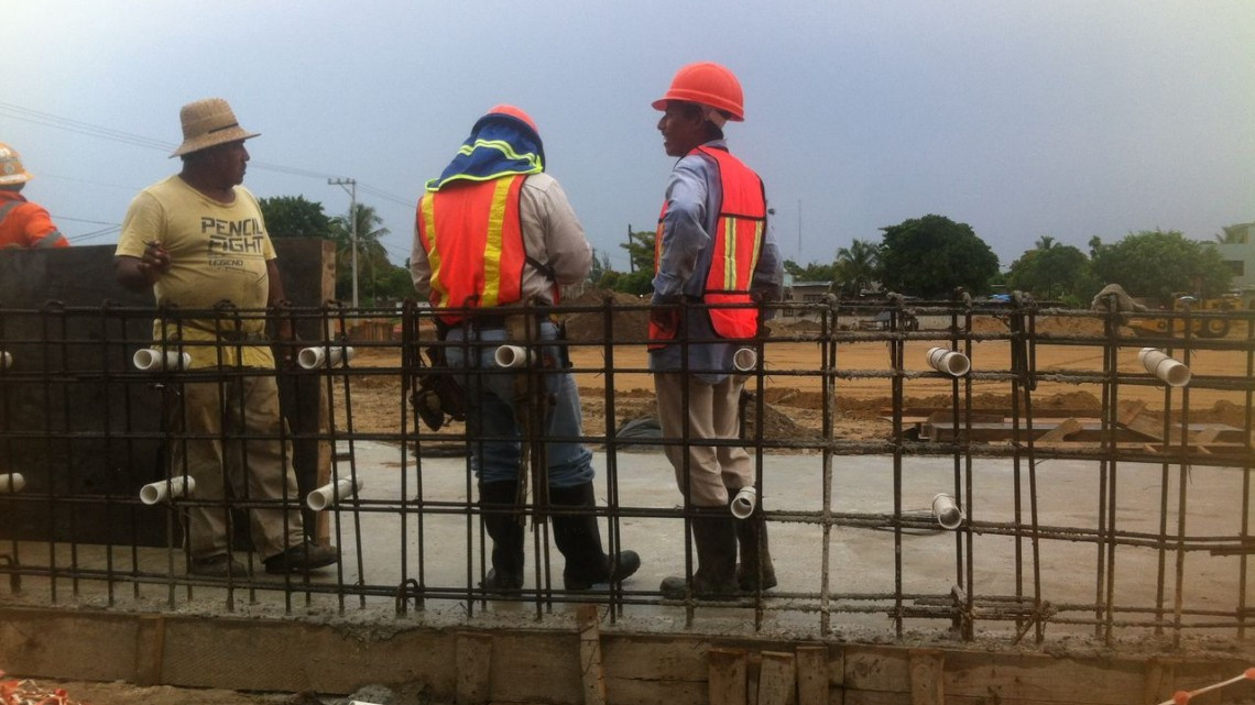 Paran en la Borreguera obra del Centro de Bienestar y Paz
