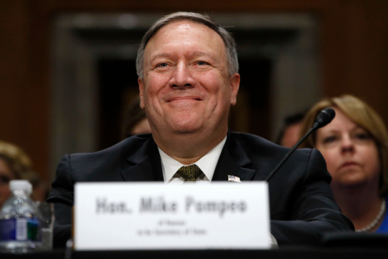 Pompeo, nuevo Secretario de Estado en EU