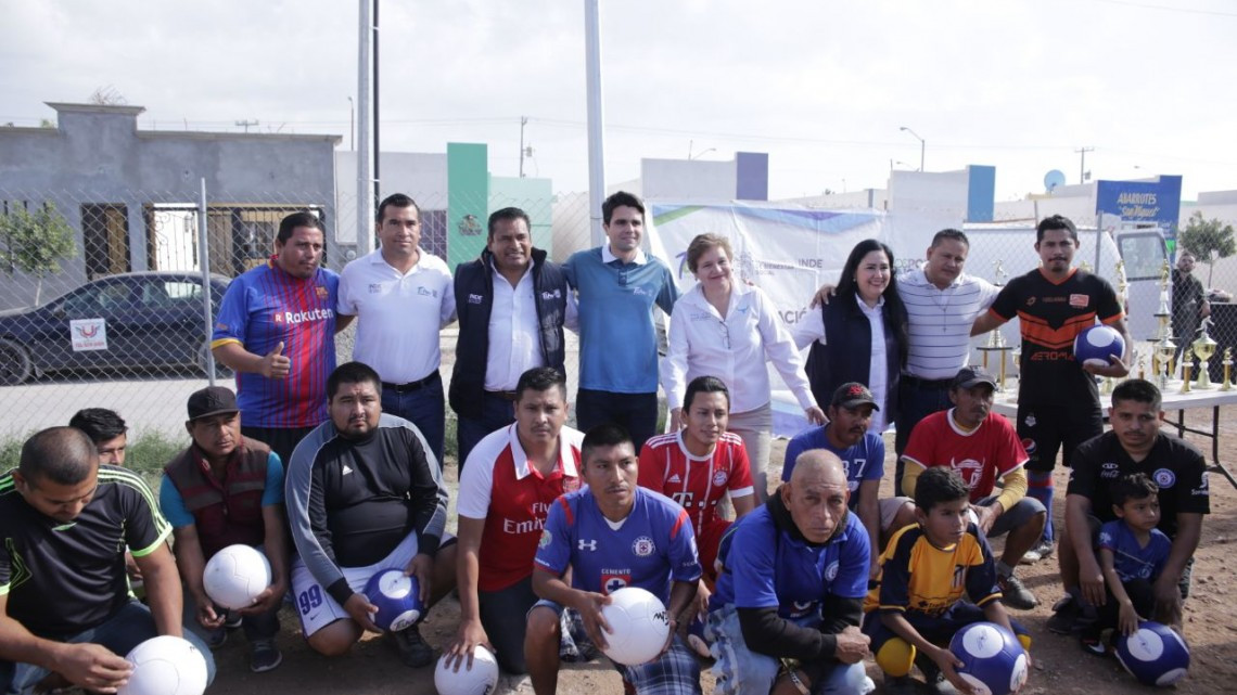 Celebran II torneo de futbol “Unidos por Reynosa”
